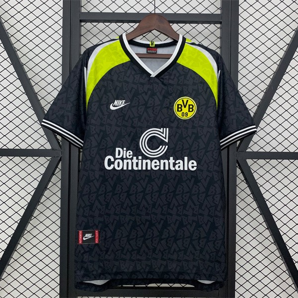 Tailandia Camiseta Dortmund Replica Segunda Ropa Retro 1995-1996